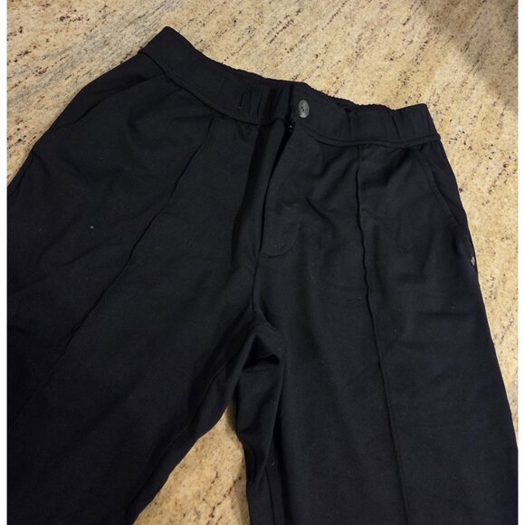 Skechers Men Sz S GO Walk Hybrid MPT129 Pant Black Drawstring Center Seam 26x30" - Picture 7 of 15